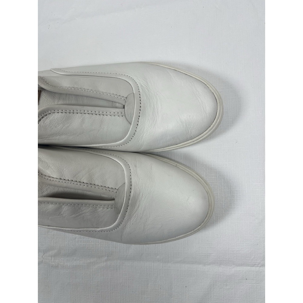 Frye Womens Maya CVO Slip On Sneakers White Leather Shoes 9M Casual Classic Fest - Picture 8 of 16